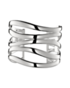 christofle Sterling Silver Rivage Cuff  