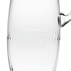 Lead-Free Crystal Water Pitcher Perles - design
