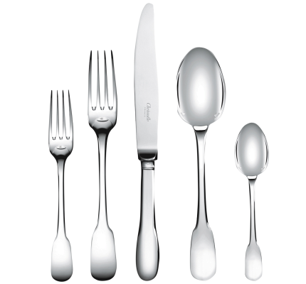 christofle individual place settings (5 pieces) cluny sterling silver 2