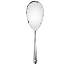 christofle rice and potato spoon aria  silver plated 1