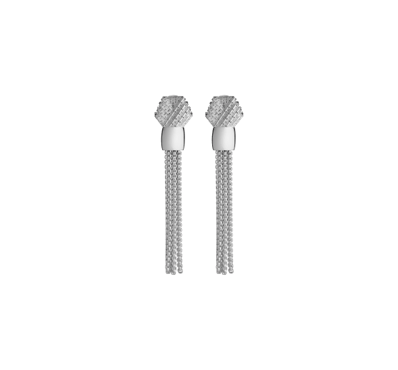 christofle sterling silver pendent earrings 1
