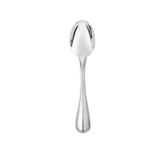 christofle espresso spoon perles 2  stainless steel 1