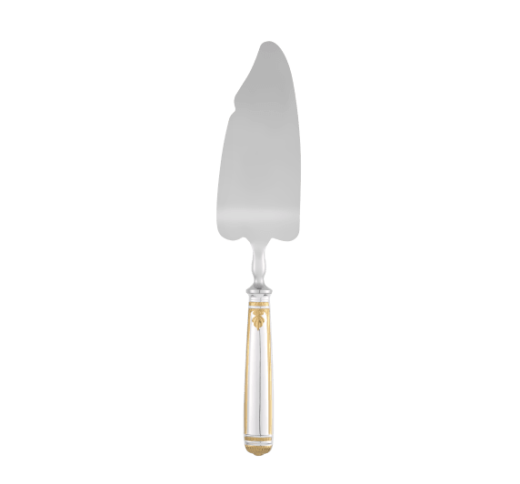 christofle partially gilded silver-plated cake server 2