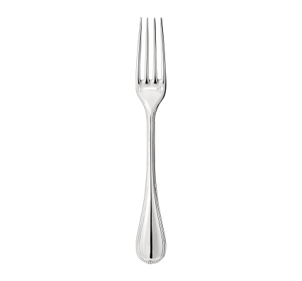 Standard dinner fork Perles  Silver plated