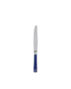 christofle silver- plated dessert knife - marbled blue 1