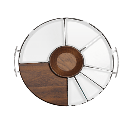 christofle mood party tray  mood party stainless steel 0