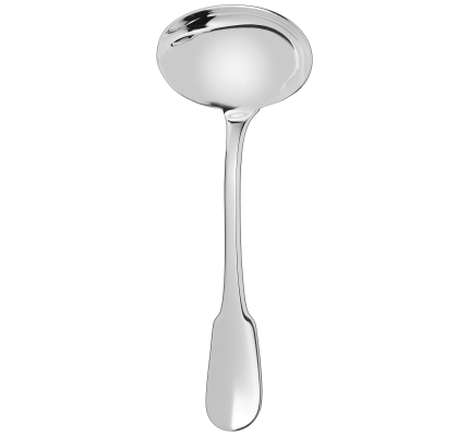 christofle gravy ladle cluny  silver plated 1