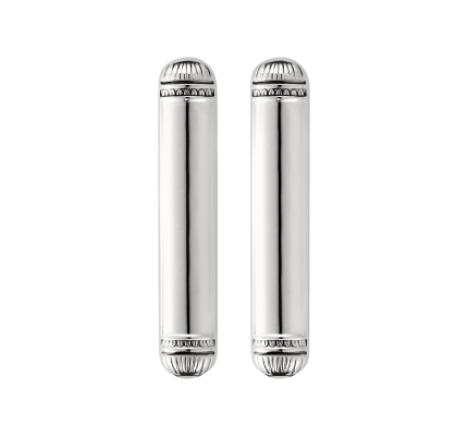 christofle knife/chopstick rests, set of 2 malmaison  silver plated 1