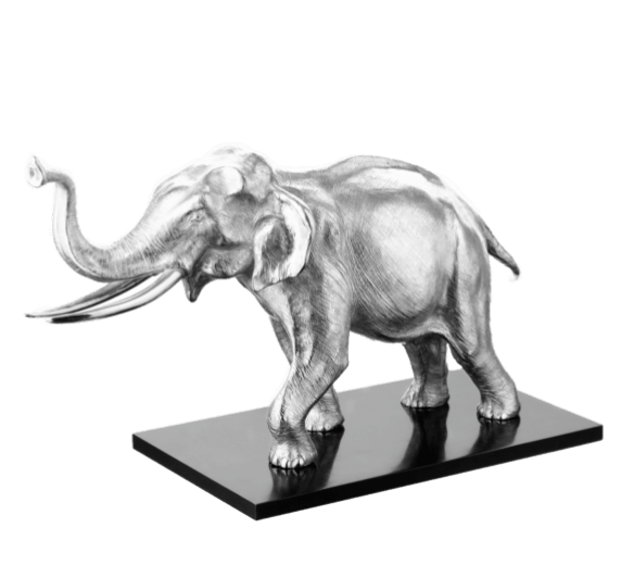 christofle sterling silver elephant  2