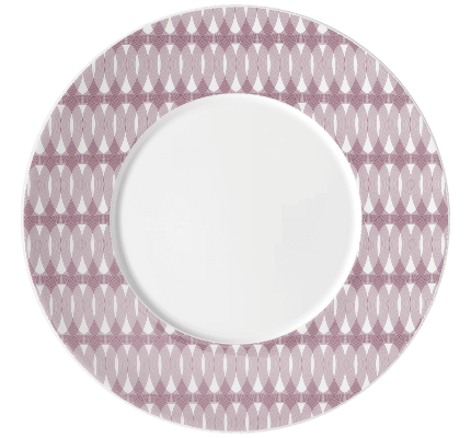 christofle assiette de présentation en porcelaine 1