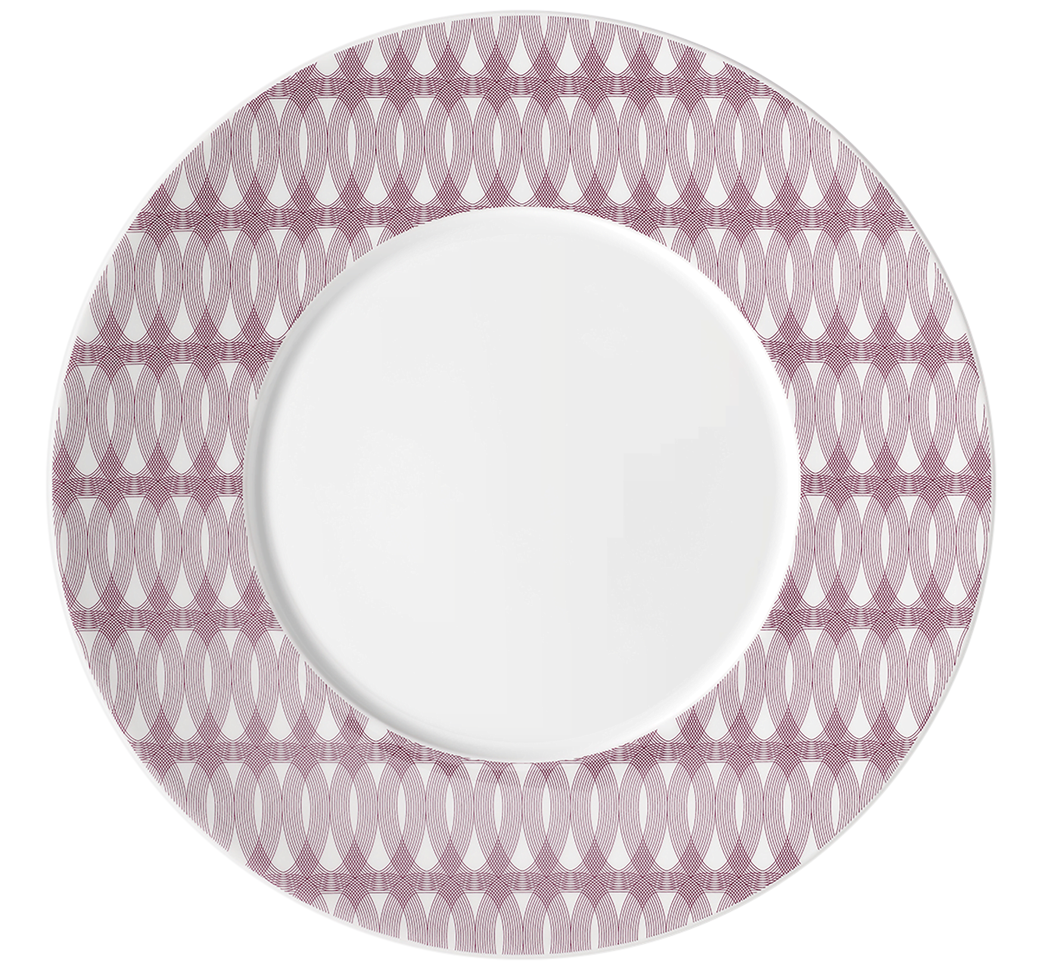 christofle assiette de présentation en porcelaine 1
