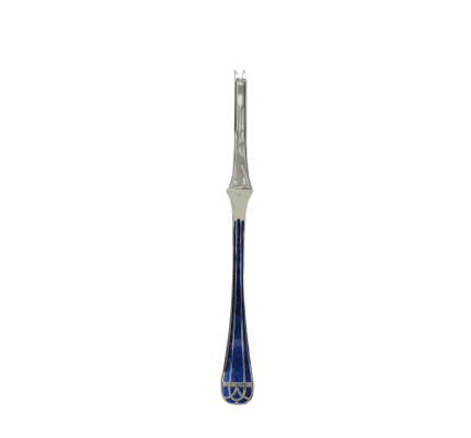 christofle silver-plated lobster pick - marbled blue 1