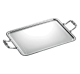 christofle rectangular tray with handles 49x39cm malmaison  silver plat 1