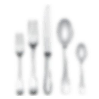 christofle sterling silver 5-piece place setting  2