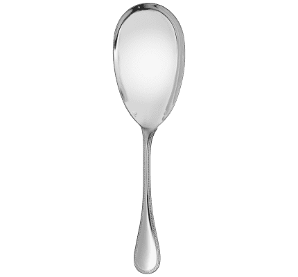 christofle rice and potato spoon perles  silver plated 1