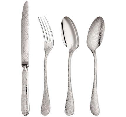 christofle flatware set for 6 people (36 pieces) standard jardin d'eden 1