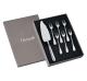 christofle Cake Set with Server & 6 Dessert Forks Albi  Silver plated