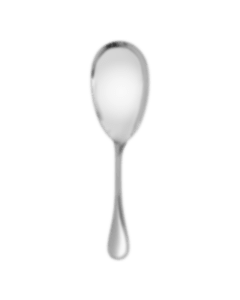 christofle Rice and potato spoon Perles  Silver plated