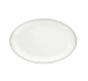 christofle Porcelain Oval platter 38 cm Platinum Finish