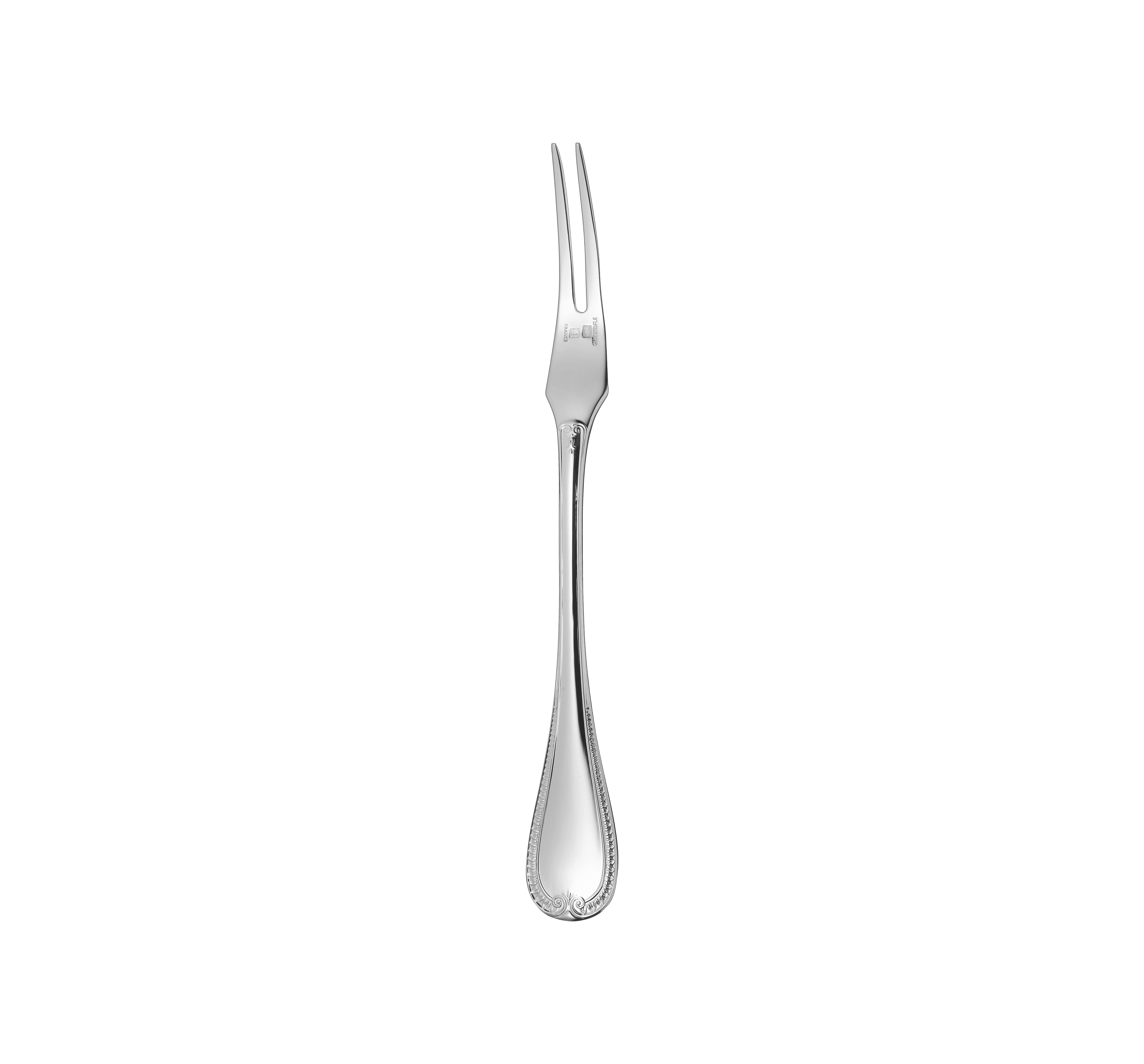 christofle silver-plated shellfish fork 1