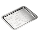 christofle silver-plated rectangular tray - 20 x 16 cm 4