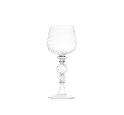 christofle set of 2 white wine glasses tourbillons 1