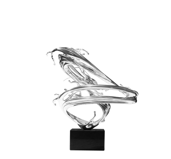 christofle xingyun, the flowing dragon - small size (18 cm - 7,1 in) 6