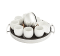 Set of 2 porcelain espresso Coffee Cups