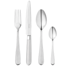 christofle flatware set for 6 people (24 pieces) concorde  stainless st 1