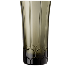 christofle crystal grey medium widened vase 1