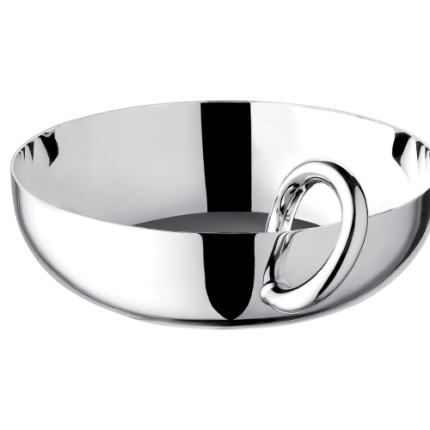 christofle bowl 14cm vertigo  silver plated 1