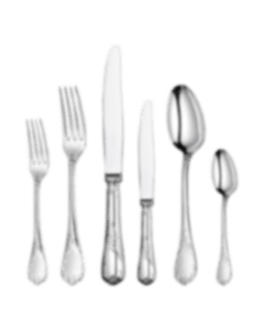 christofle sterling silver 36-piece flatware set 1