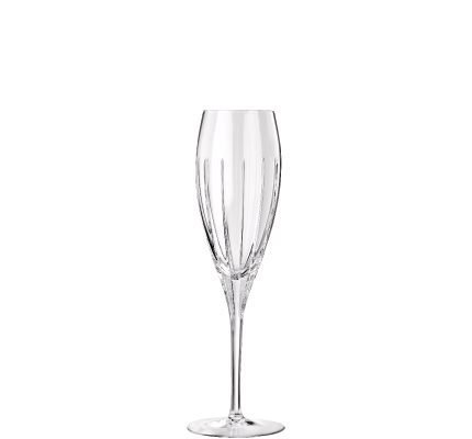 christofle set of 2 crystal champagne flutes 0