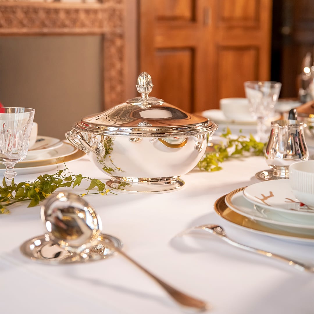 christofle ensemble table traditionnelle 8