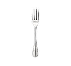 christofle fish fork perles 2  stainless steel 1