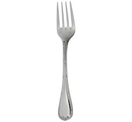 christofle fourchette à salade en métal argenté 3