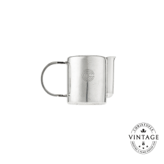 Vintage Silvered Cream Pitcher CGT - FRONT 