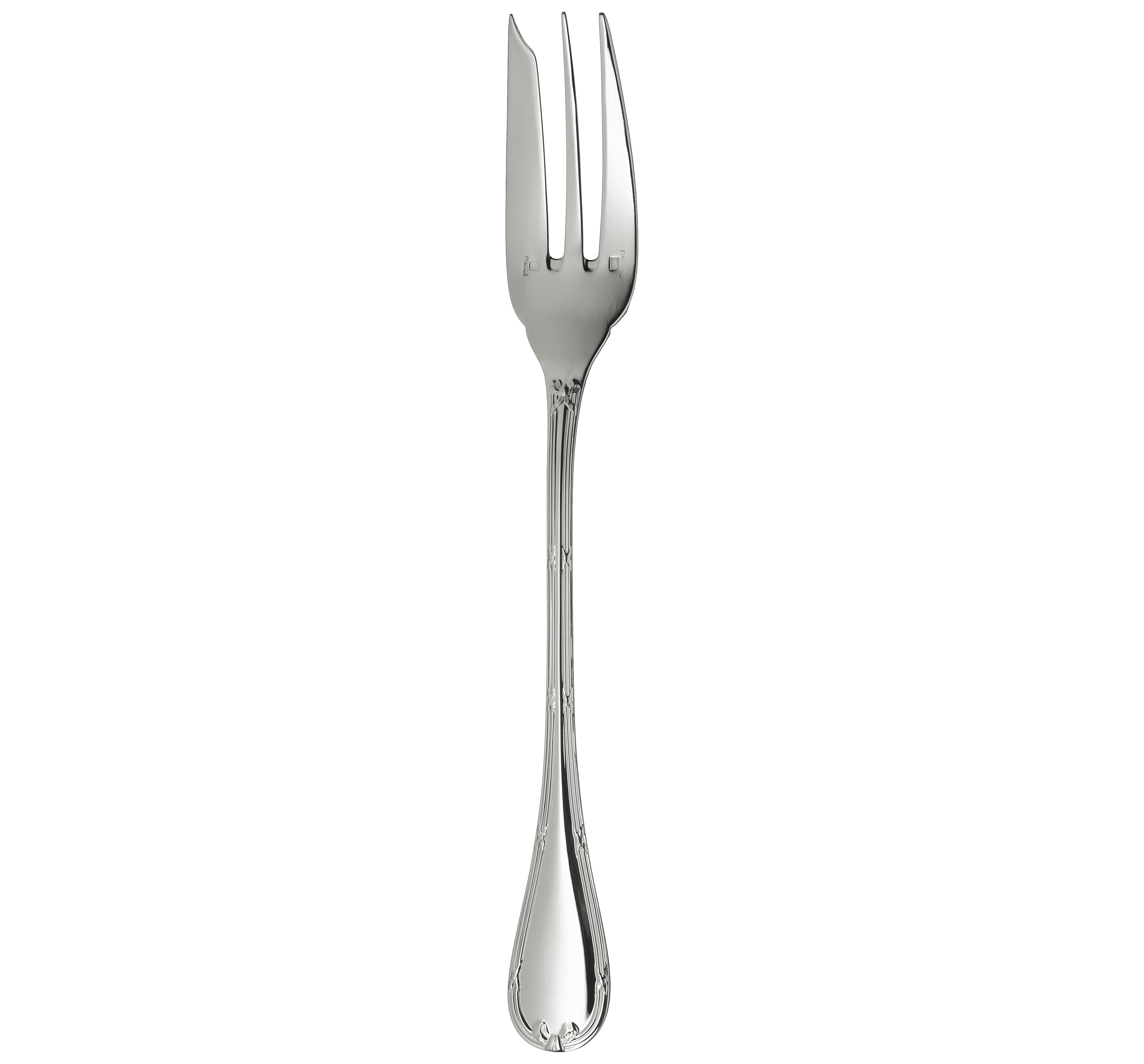 christofle fourchette à servir en métal argenté 3