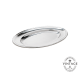 christofle Vintage Silvered Oval Plate Oval Plate - 17 in