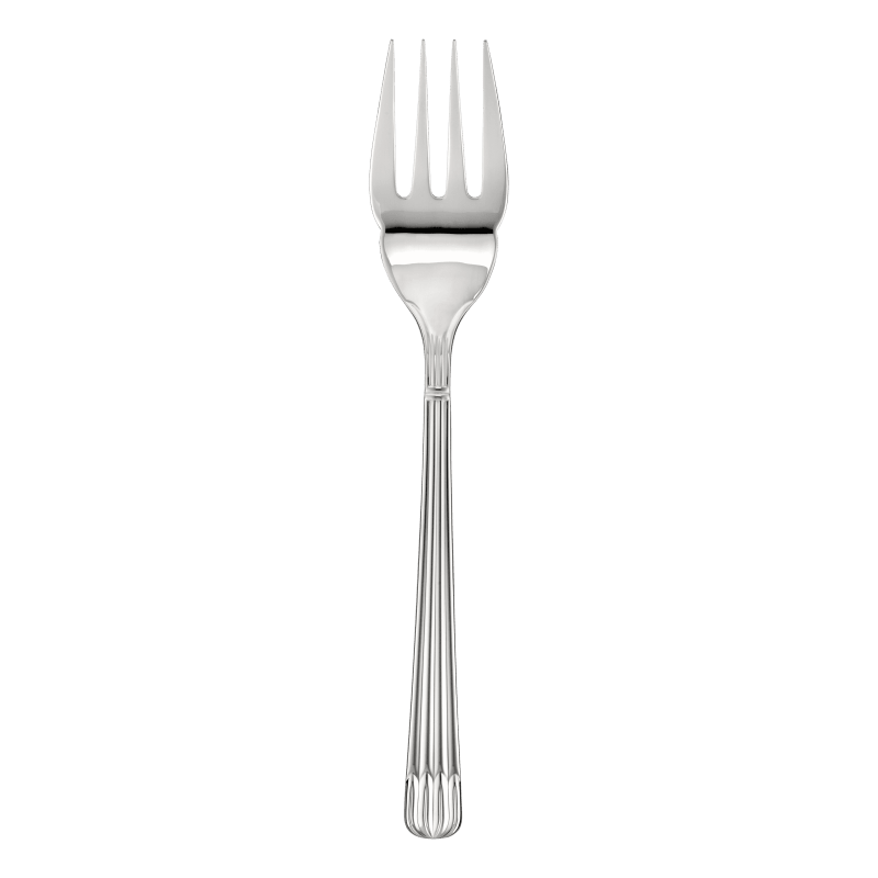 Christofle Stainless Steel Serving Fork Osiris