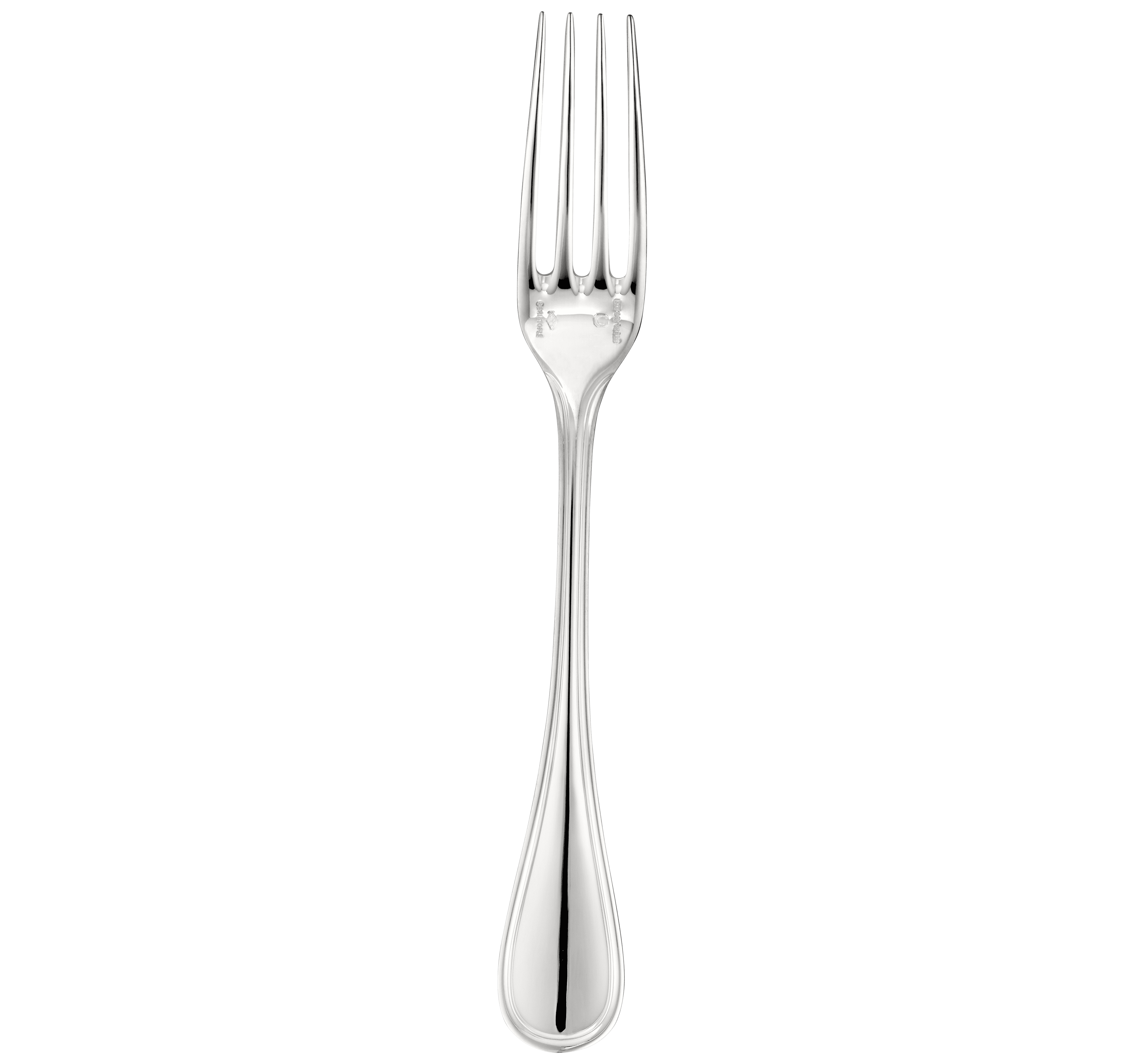 christofle fourchette de table en argent massif 1