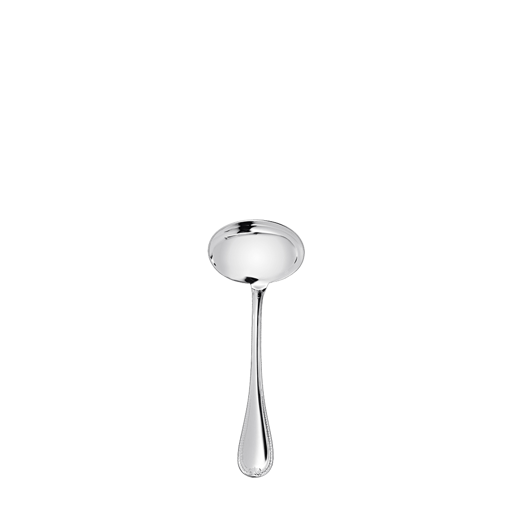christofle cuillère à sauce en argent massif 1