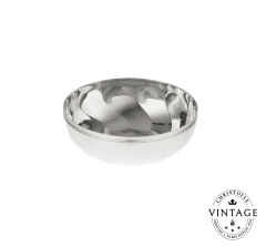 Vintage Silvered Bowl Torsade 14 cm