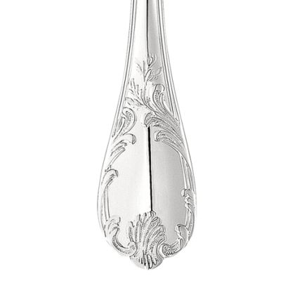 christofle salad fork marly  silver plated 2