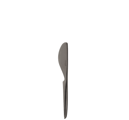 christofle black stainless steel butter spreader 0