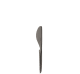 christofle Black Stainless Steel Butter Spreader