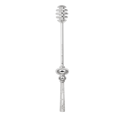christofle silver plated honey spoon 1