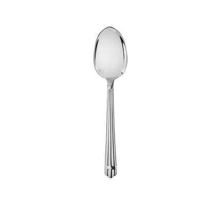 christofle cuillère à dessert en argent massif 1