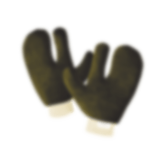 christofle Boîte de 2 gants d'orfèvre