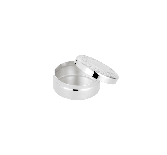 christofle silver-plated round with frieze trinket box 2